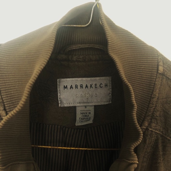 Marrakech Colby Jacquard Jacket (olive green) - Picture 3 of 5